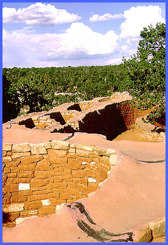 -- Water reservoir, Mesa Verde Natl. Pk