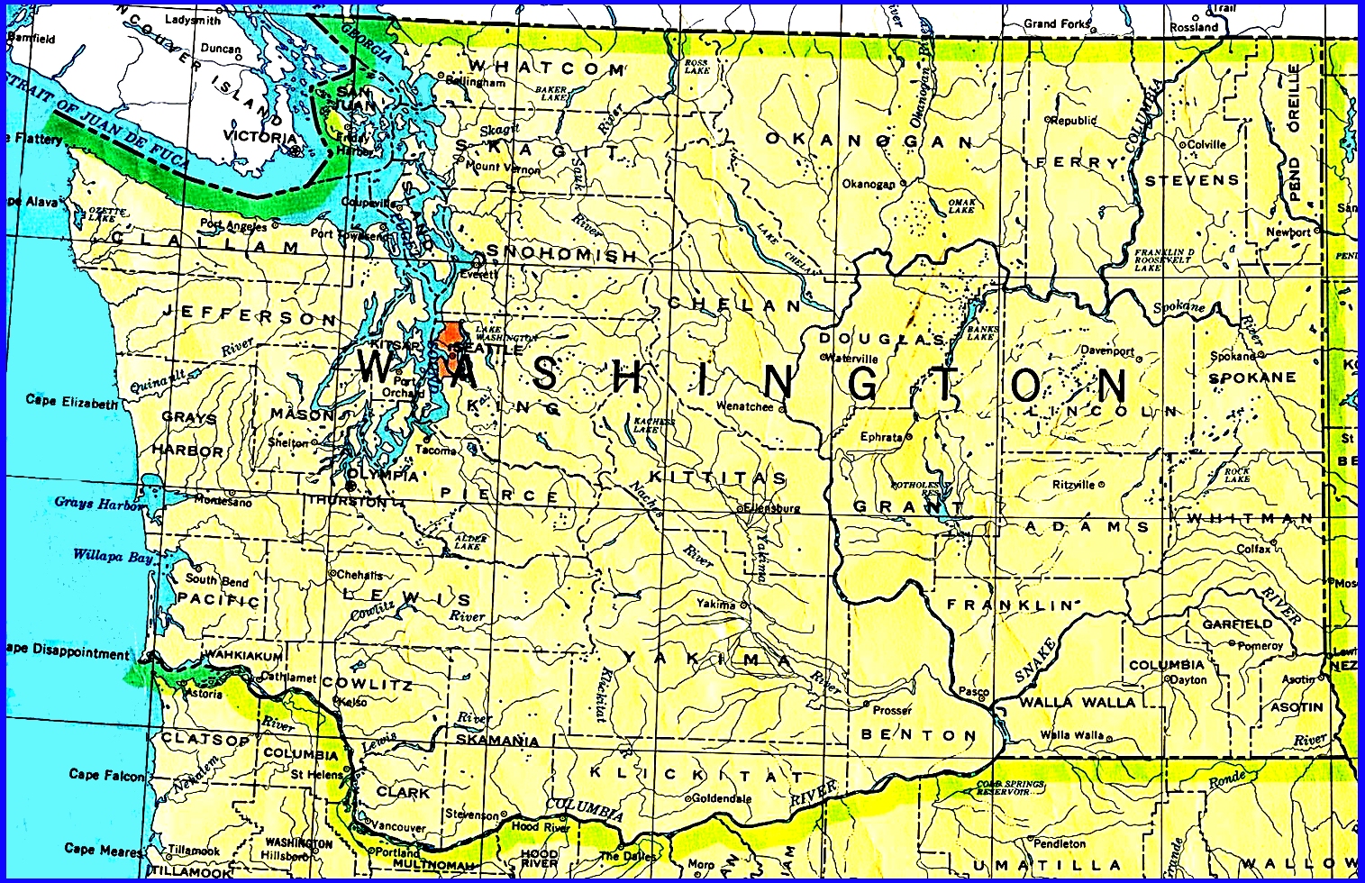 Also See: Relief Map & Road Map