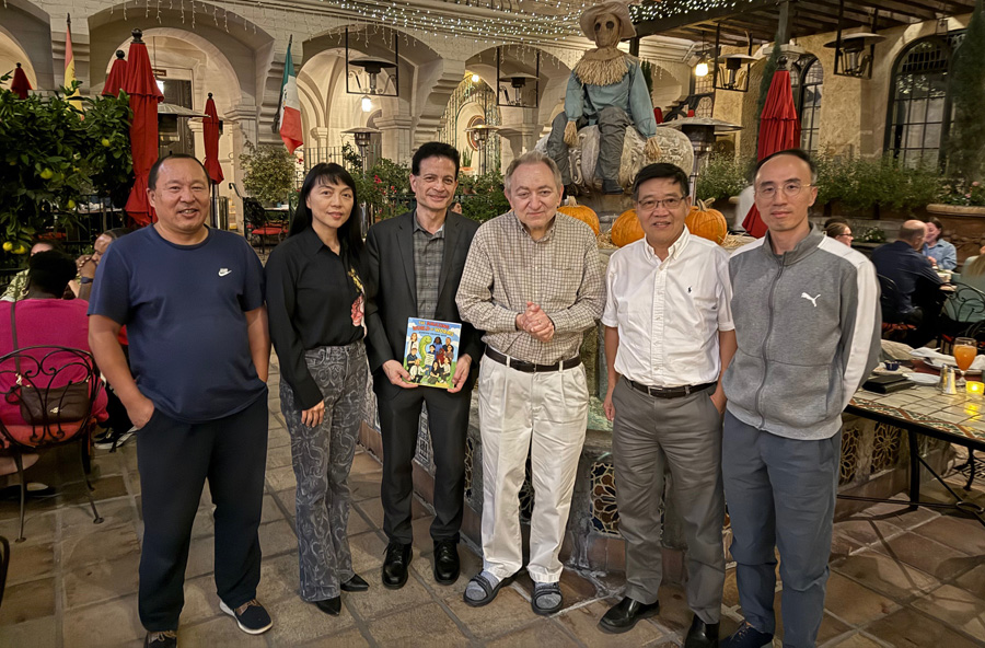 Melissa at her poster